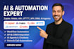 create workflow automation zapier make come IFTTT n8n pipedream API vapi ai zoho