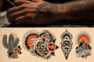 create a traditional or old school style tattoo design