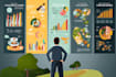 design custom infographics, roadmaps, flowcharts and white