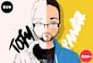 draw you a cartoon portrait with words and slogans