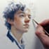 draw outstanding watercolor portrait