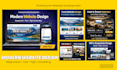 build a modern wordpress website, custom business website or landing page