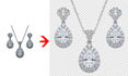 do high end jewelry retouching and background removal