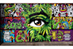 create graffiti pop art canvas designs and murals