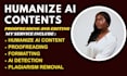 manually rewrite, humanize ai content, edit books, and proofread any document
