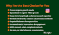 do instagram organic growth and promotion