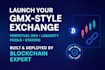 build and deploy gmx decentralized perpetual exchange on blockchain