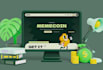 do meme coin meme website and crypto cryptocurrency website