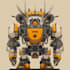 make a mecha robot illustrations