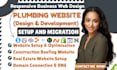 do website development squarespace, construction, hvac, roofing, godaddy