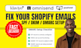 fix klaviyo email deliverability omnisend pushowl trustoo shopify spf dkim dmarc