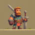 design a 2d pixel art character for your game