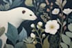 design an animal and botanical illustration
