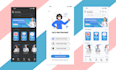 do figma mobile design, mobile UI UX design, figma design, mobile mock