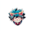 design logo with anime mascot