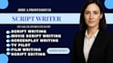 be your movie scriptwriter screenplay writer film script shot TV pilot