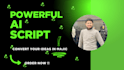 research and do killer video scriptwriting for you