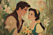 draw cartoon disney couple portrait