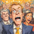 create a funny political cartoon for you