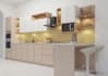 do kitchen design, kitchen interior, 3d model, plans and renders