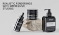 3d model label rebrand and render your product