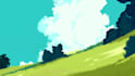 draw cute custom background for stream overlay, anime style