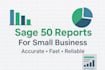 do sage 50 report for small business organization
