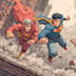 draw superhero character comic  for you