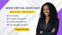 be your adhd virtual assistant, life coach, accountability coach, body double