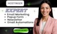setup hostinger email marketing campaign signup form for website email setup