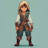 game character art ,2d game character art in unique style