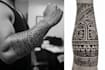design a polynesian maori tribal tattoo