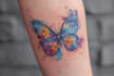 create a watercolor tattoo design