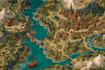draw fantasy map illustration