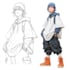 create anime and manga character illustration