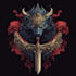 design unique medieval, fantasy, game logo title