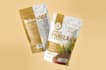 design snacks packaging and label