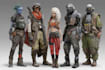 draw fantasy scifi custom characters and concept