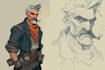 make a game character art, 2d game character art