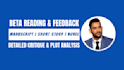 do beta reading manuscript review provide critique feedback for fiction novel