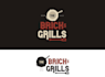 design a modern custom BBQ grill restaurant logo