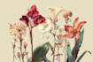 do an beautiful vintage botanical illustration