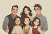 design unique anime family illustrations