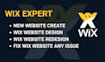 redesign wix website, fix wix website issues and make it responsive