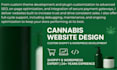 create cbd website cannabis websites marijuana website cbd