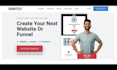 design simvoly websites sales funnel simvoly landing page squeeze page form page