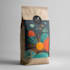 create a coffee bag, packaging and label sticker design