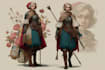 create personalized dnd character art