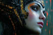 design stunning sci fi portrait art