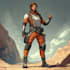 create an detailed military character